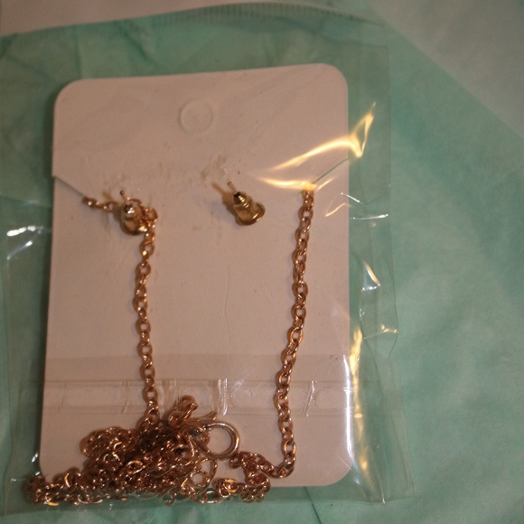 FASHION JEWELRY SET GOLD TONE COLORFUL STONE - Picture 3 of 4